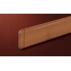 Nástenný nárazník, nástenné zvodidlo Wall Guard 1400 – PVC-u, farba štandard podľa vzorkovníka, 102 mm × 3,66 m