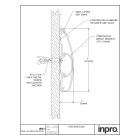 Nástenný nárazník, nástenné zvodidlo Wall Guard 1500 – PVC-u, farba štandard podľa vzorkovníka, 127 mm × 3,66 m