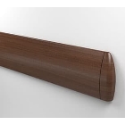 Nástenný nárazník, nástenné zvodidlo Wall Guard 1500 – PVC-u, farba štandard podľa vzorkovníka, 127 mm × 3,66 m