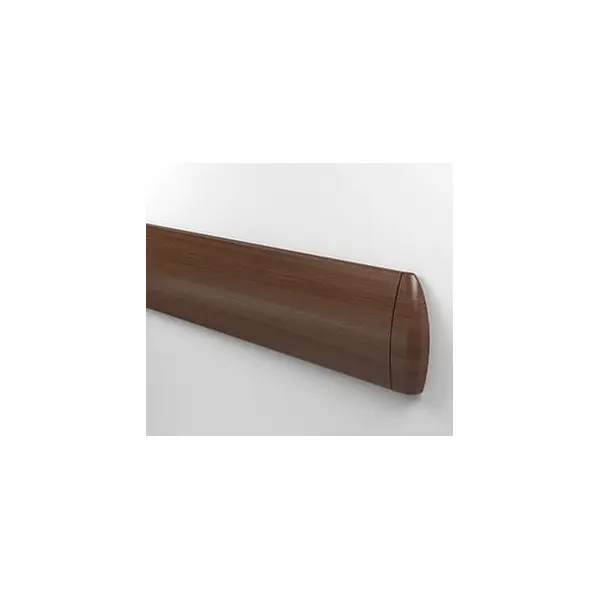 Nástenný nárazník, nástenné zvodidlo Wall Guard 1500 – PVC-u, farba štandard podľa vzorkovníka, 127 mm × 3,66 m