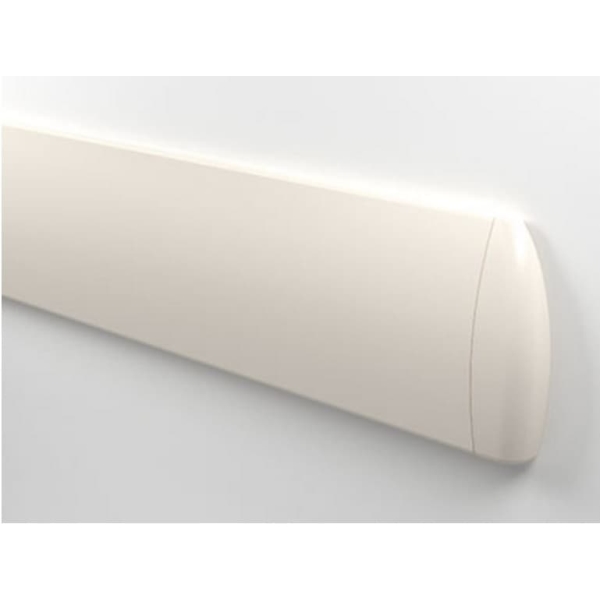 Nástenný nárazník, nástenné zvodidlo Wall Guard 1500 – PVC farba štandard podľa vzorkovníka, 127 mm × 3,66 m