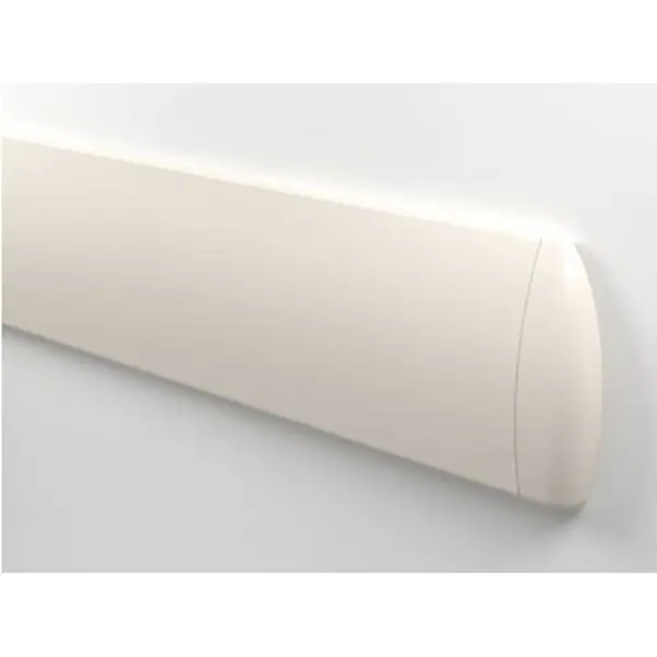 Nástenný nárazník, nástenné zvodidlo Wall Guard 1500 – PVC farba štandard podľa vzorkovníka, 127 mm × 3,66 m