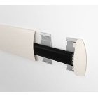 Nástenný nárazník, nástenné zvodidlo Wall Guard 1500 – PVC-u, farba štandard podľa vzorkovníka, 127 mm × 3,66 m