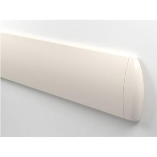 Nástenný nárazník, nástenné zvodidlo Wall Guard 1500 – PVC, farba štandard podľa vzorkovníka, 127 mm×3,66 m