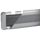 Nástenný nárazník, nástenné zvodidlo Wall Guard 1600 – PVC-u, farba štandard podľa vzorkovníka, 152 mm × 3,66 m