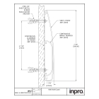 Nástenný nárazník, nástenné zvodidlo Wall Guard 1800 – PVC-u, farba štandard podľa vzorkovníka, 203 mm × 3,66 m