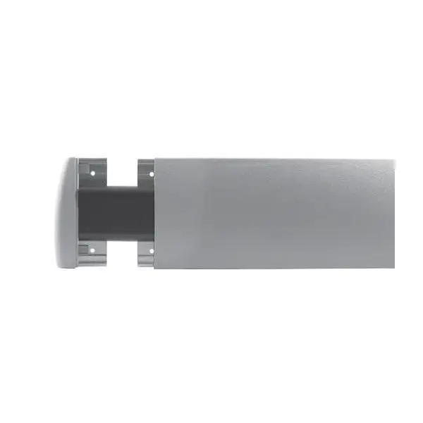 Nástenný nárazník, nástenné zvodidlo Wall Guard 1800 – PVC-u, farba štandard podľa vzorkovníka, 203 mm × 3,66 m
