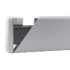 Nástenný nárazník, nástenné zvodidlo Wall Guard 700 – PVC-u, farba štandard podľa vzorkovníka, 197 mm × 3,66 m