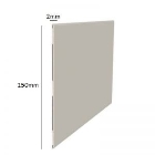 Nástenný ochranný plát Wall Guard – PVC-u, farba štandard podľa vzorkovníka, 2×150×3660 mm