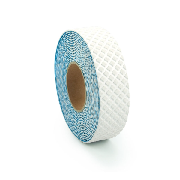 Navádzacia podlahová páska WT-5847 – PU, biela, 50 mm × 12,5 m