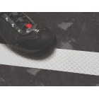 Navádzacia podlahová páska WT-5847 – PU, biela, 75 mm × 12,5 m