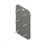 Navarovací plát Dock Buffer WeldPlate Galv – pár