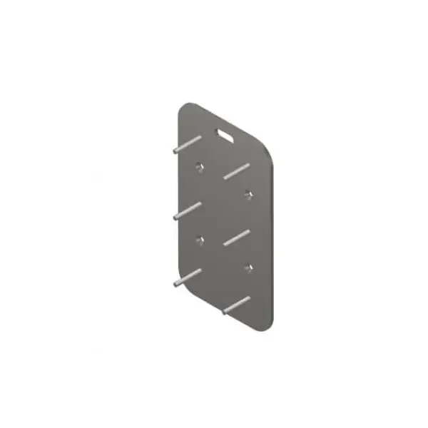 Navarovací plát Dock Buffer WeldPlate Galv – pár
