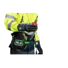 NLG Lanyard na zápästie pre náradie s nastaviteľným obvodom 140-210 mm – nylon, zeleno-čierna