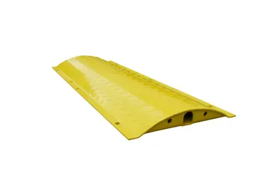 Oceľový retardér – káblový prejazd 25 km/h, 40t – žltý