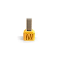 Ochrana stĺpov A-SAFE Flexishield Column Guard – žltá, v. 600 mm, 100×100 mm
