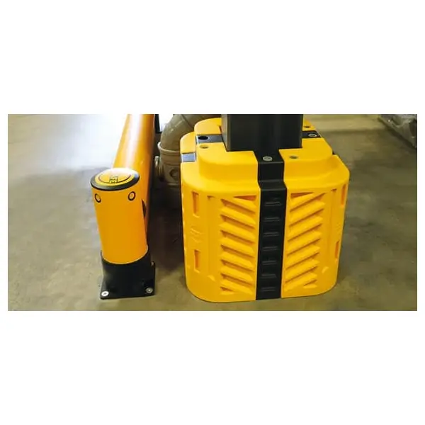 Ochrana stĺpov A-SAFE Flexishield Column Guard – žltá, v. 600 mm, 500×500 mm