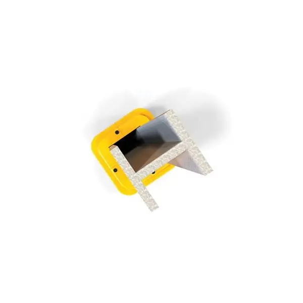 Ochrana stĺpov A-SAFE Flexishield Column Guard – žltá, v. 600 mm, 550×550 mm