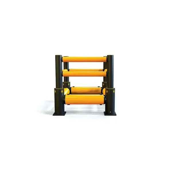 Ochrana stĺpov A-SAFE, iFlexRail Column Guard GroundLevel Plus – 0,8×0,8 m