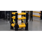 Ochrana stĺpov A-SAFE, iFlexRail Column Guard GroundLevel Plus – 2,0×2,0 m