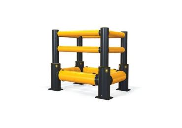 Ochrana stlpov A-SAFE, iFlexRail Column Guard GroundLevel Plus