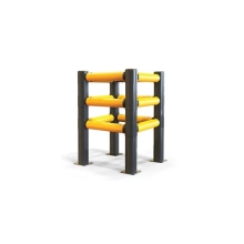 Ochrana stĺpov A-SAFE, iFlexRail Column Guard PB3 – 0,7×0,7 m