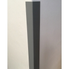 Ochranný rohový profil 90° – sivá, 65x65×1000 mm