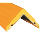 Ochranný rohový profil RubberAlu – guma s hlinikovým profilom, 1140×50 mm
