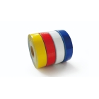 Odolná, ohybná podlahová páska s hladkým povrchom WT-5846 – PU, biela, 50 mm × 12,5 m