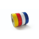 Odolná, ohybná podlahová páska s hladkým povrchom WT-5846 – PU, modrá, 75 mm × 12,5 m