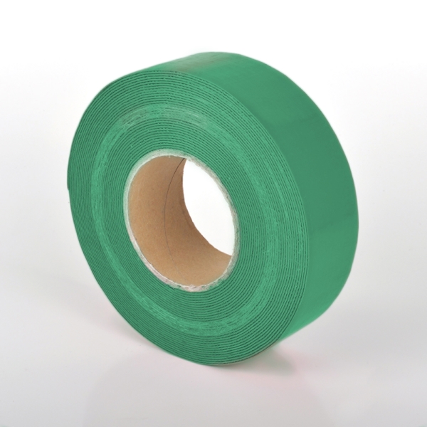 Odolná, ohybná podlahová páska s hladkým povrchom WT-5846 – PU, zelená, 75 mm × 25 m