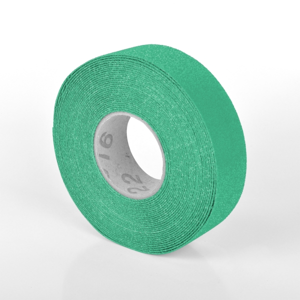 Odolná, ohybná podlahová páska s protišmykovým povrchom WT-5845 – PU, zelená, 75 mm × 25 m