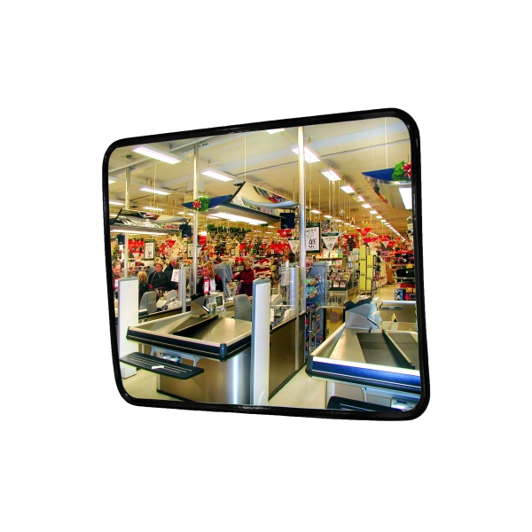Odolné pozorovacie priemyslové zrkadlo Premium – nerez, 60×80 cm