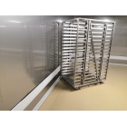 Okopová doska WallProtec Hygienic so skosenou hranou – plast, biela/mliečna, 2000×195 mm (2×/2×)