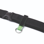Opasková kotevná slučka NLG so suchým zipsom s nosnosťou 3 kg – nylon, zeleno-čierna