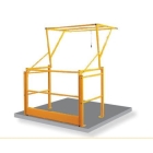 Otočná paletová bránka na rampy Vario 10 – pre palety 1600×2000×1400mm, vonkajšia š. 2400 mm