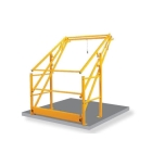 Otočná paletová bránka na rampy Vario 18 – pre palety 1800×2000×1300mm, vonkajšia š. 2400 mm