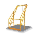 Otočná paletová bránka na rampy Vario 26 – pre palety 2600×2000×1400mm, vonkajšia š. 2400 mm