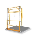 Otočná paletová bránka na rampy Vario 30HI – pre palety 1650×1600×1200mm, vonkajšia š. 2000 mm