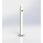 Ozdobný stĺpik SIMPLE – kov, 920 mm, sklopný
