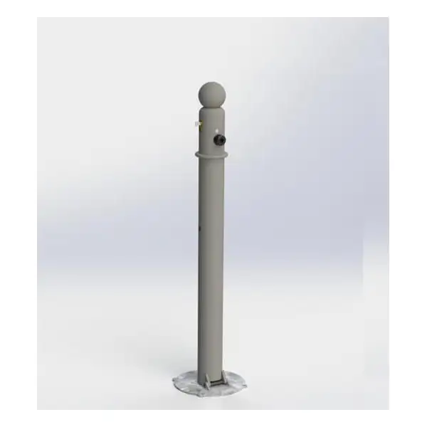 Ozdobný stĺpik SIMPLE – kov, 920 mm, sklopný