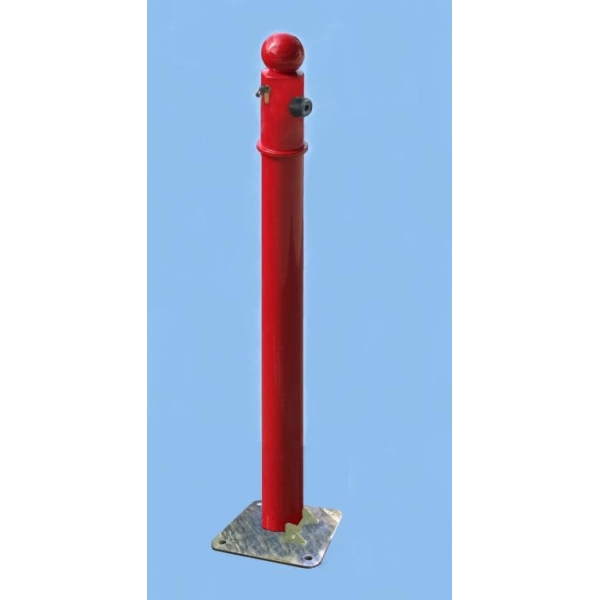 Ozdobný stĺpik SIMPLE – kov, 920 mm, sklopný
