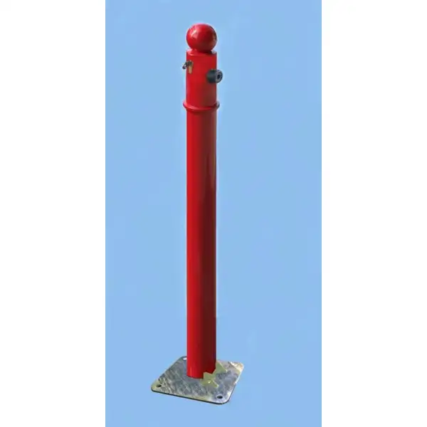 Ozdobný stĺpik SIMPLE – kov, 920 mm, sklopný