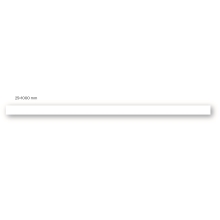 Papierové vkladacie štítky pro samolepiace a magnetické kapsy – 25 mm × 1 m, balenie 10 ks