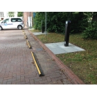 Parkovací doraz pre osobné automobily a dodávky WheelStop 1000 – 1000×140×80 mm, žlto-čierna