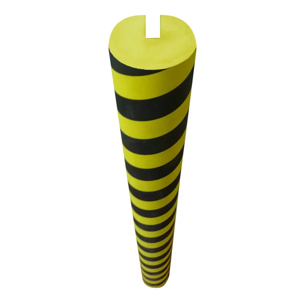Penový ochranný varovný samolepiaci profil SoftBumpers pre oceľové nosníky – 980 × pr. 150 mm, žlto-čierna