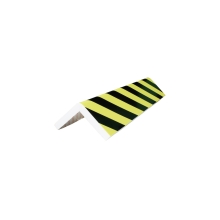 Penový ochranný varovný samolepiaci rohový profil SoftBumpers – 730×150 mm, žlto-čierna