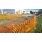 Plastová stavená sieť Baunet Economic – oranžová, 1×50 m