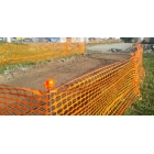 Plastová stavená sieť Baunet Economic – oranžová, 1×50 m