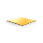 Pláty pod náves Trailer Plate – žltá, 990×990×15 mm, 8× predvrtaný otvor